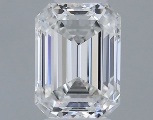 Emerald diamond — real photo