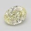 1.01 Ct. Fancy Light Yellow Oval Diamond