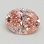 1.91 Ct. Fancy Intense Pink Oval Lab Grown Diamond