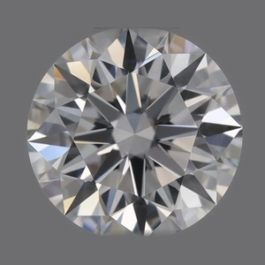 Round diamond — real photo