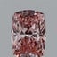 1.00 Ct. Fancy Vivid Pink Cushion Lab Grown Diamond