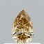 0.30 Ct. Fancy Intense Yellow Pear Lab Grown Diamond