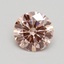 1.41 Ct. Fancy Intense Pink Round Lab Grown Diamond