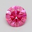 0.43 Ct. Fancy Vivid  Pink Round Lab Grown Diamond