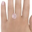 16x12mm Pink Oval Rose Quartz, smalladditional view 1