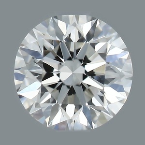 Round diamond — real photo