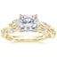 18K Yellow Gold Secret Garden Diamond Ring (1/2 ct. tw.), smalltop view