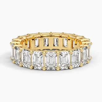 Emerald Eternity Lab Diamond Ring (6 ct. tw.)