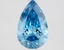 1.57 Ct. Fancy Vivid Blue Pear Lab Grown Diamond