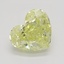 2.21 Ct. Fancy Yellow Heart Diamond