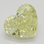 3.23 Ct. Fancy Yellow Heart Diamond