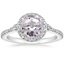 Platinum Luxe Aria Halo Diamond Ring (1/4 ct. tw.), smalltop view