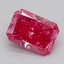 1.25 Ct. Fancy Vivid Pink Radiant Lab Grown Diamond