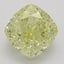 3.05 Ct. Fancy Yellow Cushion Diamond