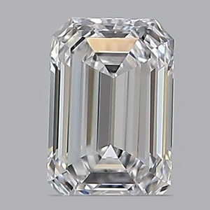 Emerald diamond — real photo