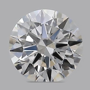 Round diamond — real photo