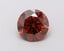 0.62 Ct. Fancy Vivid Orange Round Lab Grown Diamond