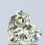 1.04 Ct. Fancy Light Yellow Heart Lab Grown Diamond