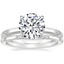 18K White Gold Alula Diamond Ring with Astra Diamond Ring