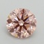 1.80 Ct. Fancy Intense Pink Round Lab Grown Diamond
