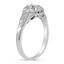 The Camdan Ring, smalltop view on a hand