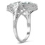 The Hadlee Ring, smalltop view on a hand