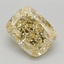 1.29 Ct. Fancy Intense Yellow Cushion Lab Grown Diamond
