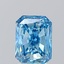 1.66 Ct. Fancy Vivid Blue Radiant Lab Grown Diamond