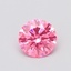 1.04 Ct. Fancy Vivid  Pink Round Lab Grown Diamond