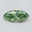 1.05 Ct. Fancy Vivid Green Marquise Lab Grown Diamond