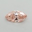 0.40 Ct. Fancy Vivid Pink Marquise Lab Grown Diamond