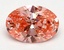 2.00 Ct. Fancy Vivid Pink Oval Lab Grown Diamond