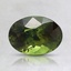 7.7x5.6mm Unheated Green Oval Sapphire