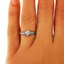 The Alinae Ring, smalltop view on a hand