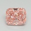 2.01 Ct. Fancy Vivid Pink Cushion Lab Grown Diamond