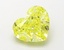 1.56 Ct. Fancy Intense Yellow Heart Lab Grown Diamond