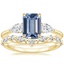 14K Yellow Gold Adorned Opera Diamond Ring (1/2 ct. tw.) with Curved Versailles Diamond Ring