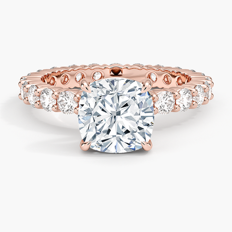 14K Rose Gold Perfect Fit Eternity Diamond Ring (1 1/3 ct. tw.)