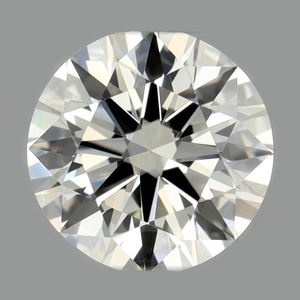 Round diamond — real photo