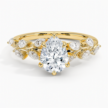 Floral Inspired Diamond Ring