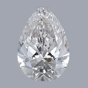 Pear diamond — real photo
