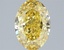 2.54 Ct. Fancy Intense Yellow Oval Lab Grown Diamond