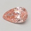 0.53 Ct. Fancy Intense Pink Pear Lab Grown Diamond