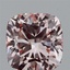 3.10 Ct. Fancy Pink Cushion Lab Grown Diamond