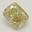 0.56 Ct. Fancy Brownish Yellow Cushion Diamond