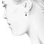 The Lindley Earrings, smallside view