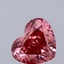 2.1 Ct. Fancy Vivid Pink Heart Lab Grown Diamond