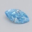 0.29 Ct. Fancy Vivid  Blue Marquise Lab Grown Diamond