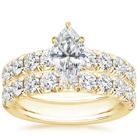 18K Yellow Gold Ellora Diamond Bridal Set