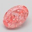 2.10 Ct. Fancy Vivid Pink Oval Lab Grown Diamond